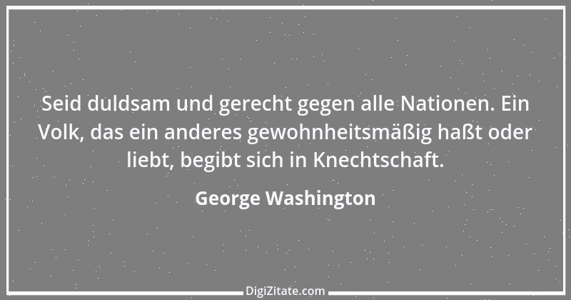 Zitat von George Washington 12