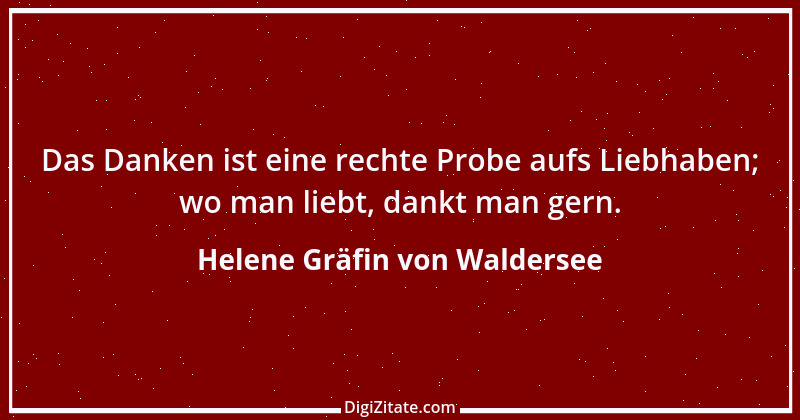 Zitat von Helene Gräfin von Waldersee 80