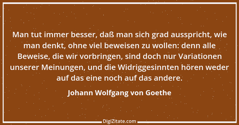 Zitat von Johann Wolfgang von Goethe 3199