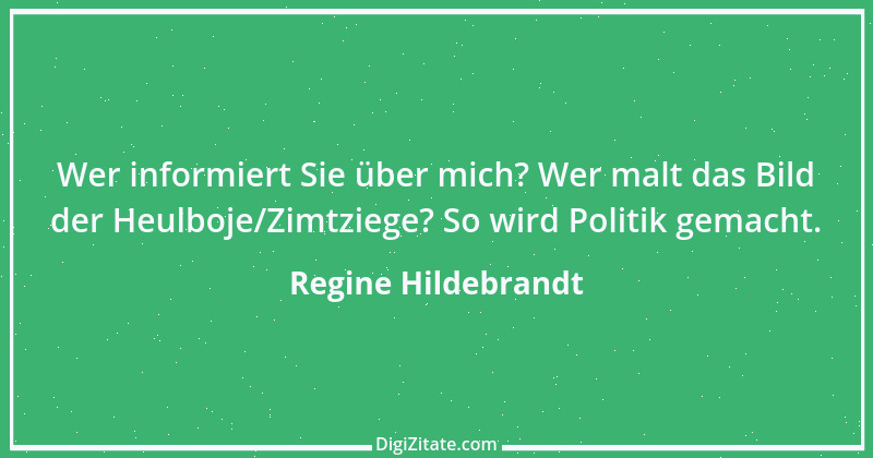 Zitat von Regine Hildebrandt 21