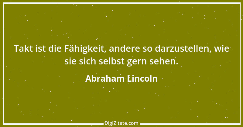 Zitat von Abraham Lincoln 54