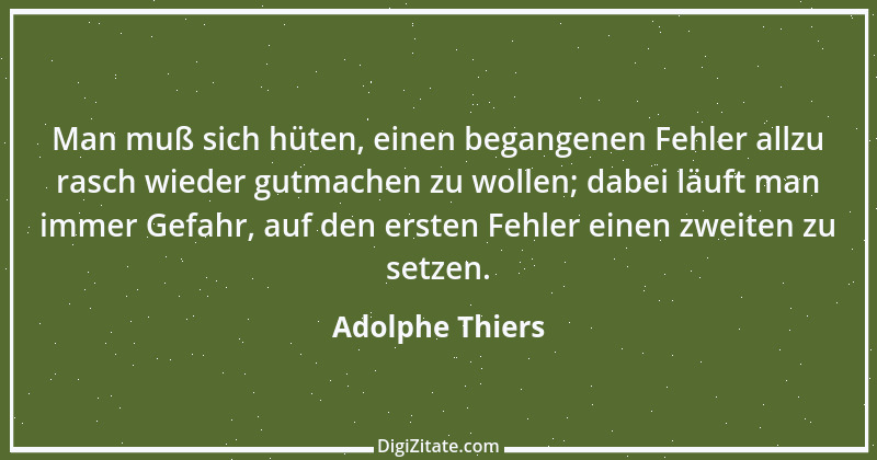 Zitat von Adolphe Thiers 19