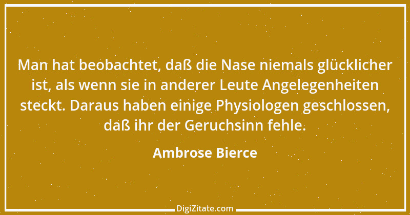 Zitat von Ambrose Bierce 430