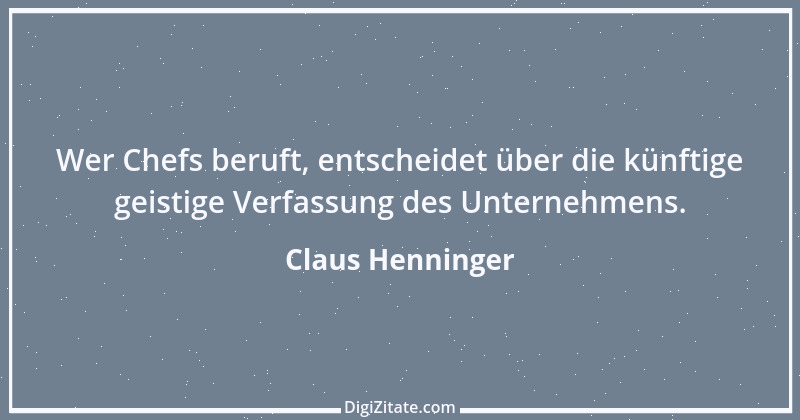 Zitat von Claus Henninger 3