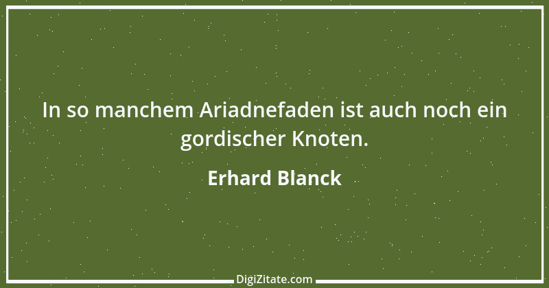 Zitat von Erhard Blanck 1755