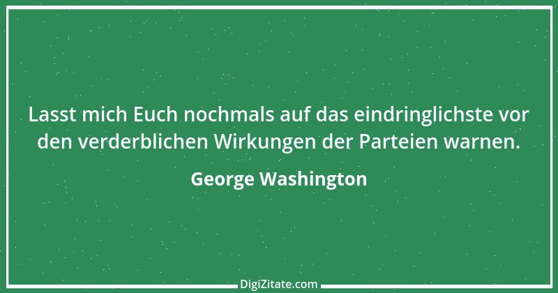 Zitat von George Washington 13