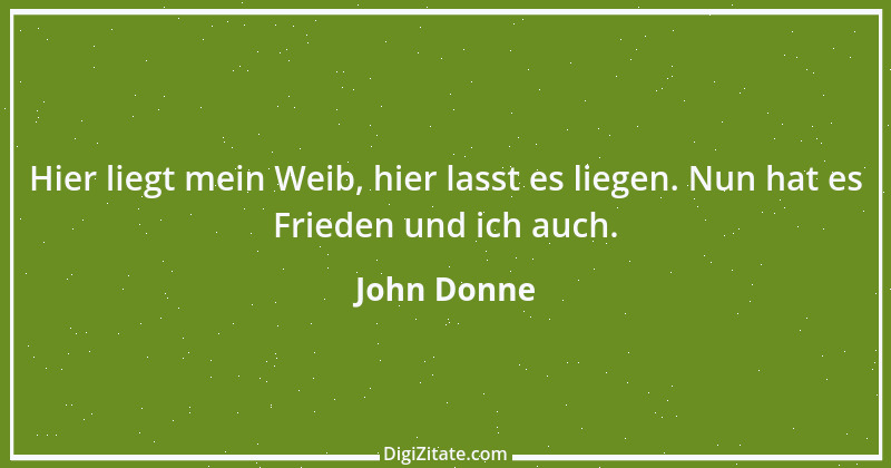 Zitat von John Donne 9