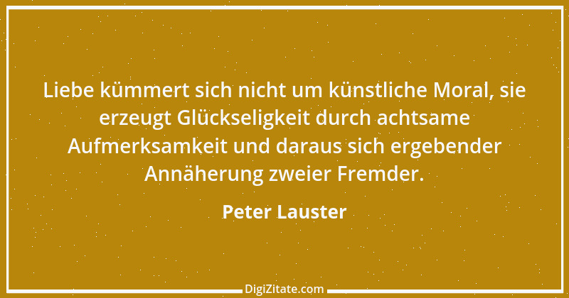 Zitat von Peter Lauster 24