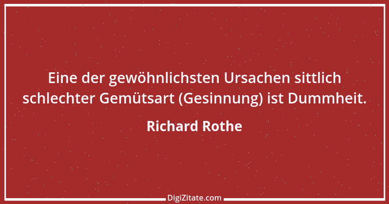 Zitat von Richard Rothe 52