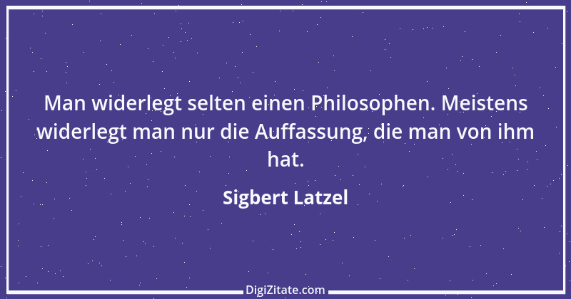 Zitat von Sigbert Latzel 109