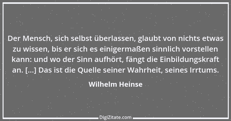 Zitat von Wilhelm Heinse 15