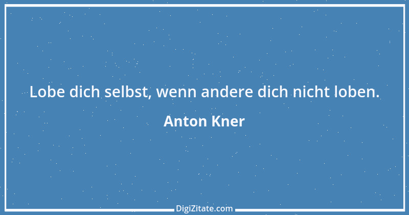 Zitat von Anton Kner 6