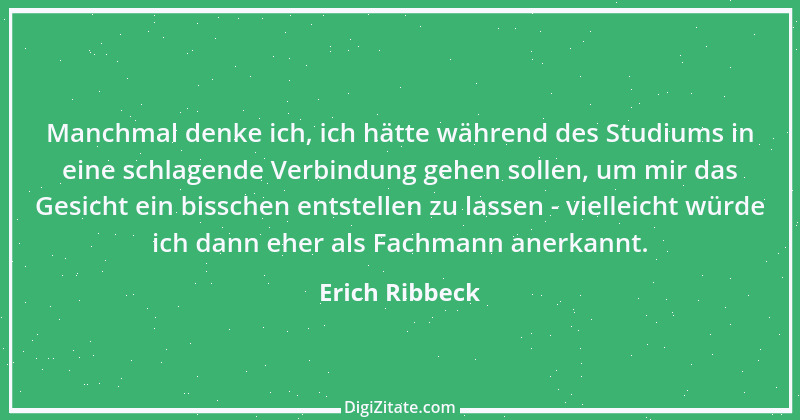 Zitat von Erich Ribbeck 11