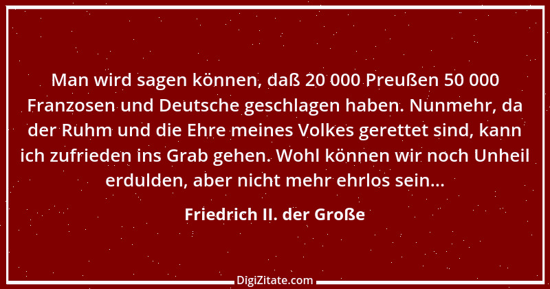 Zitat von Friedrich II. der Große 353