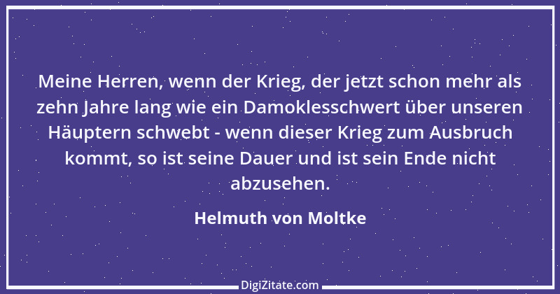 Zitat von Helmuth von Moltke 3