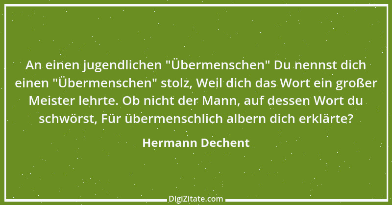 Zitat von Hermann Dechent 14