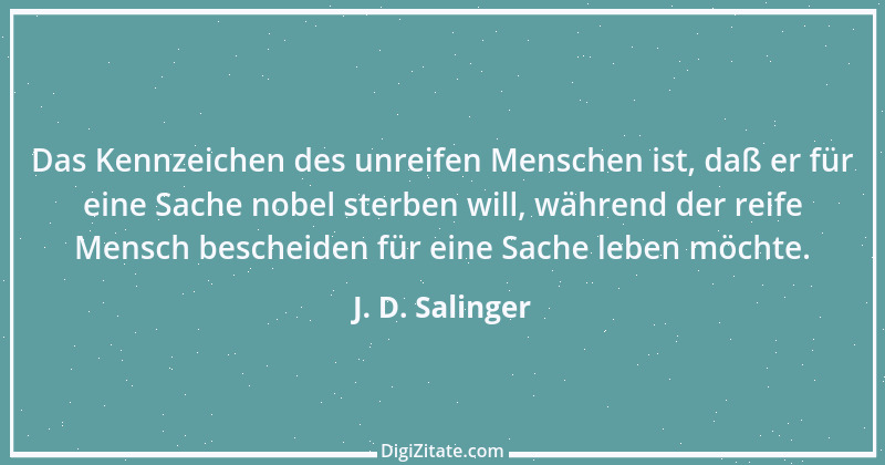 Zitat von J. D. Salinger 5