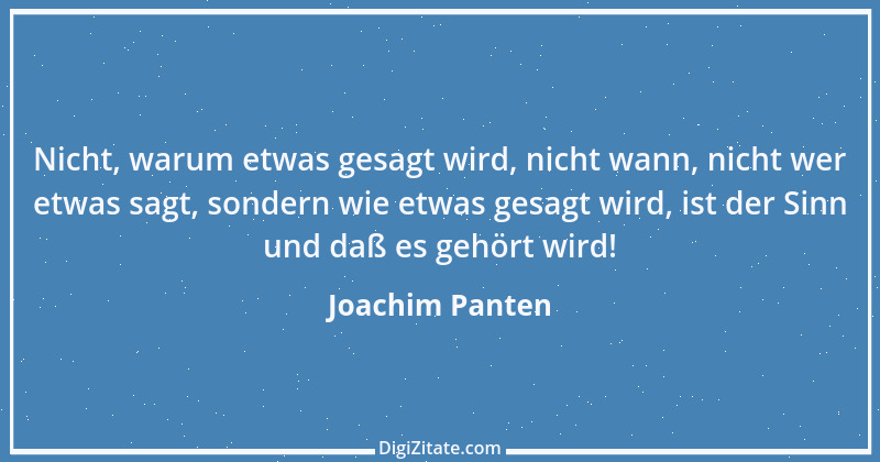 Zitat von Joachim Panten 28