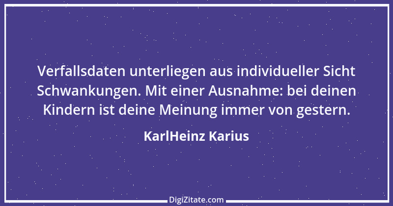 Zitat von KarlHeinz Karius 126