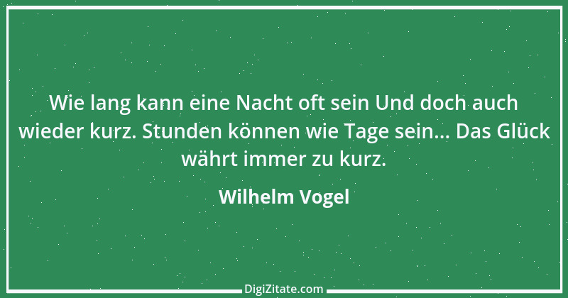 Zitat von Wilhelm Vogel 31