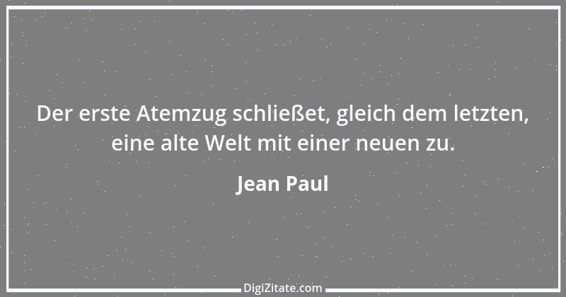 Zitat von Jean Paul 1347