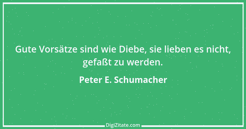 Zitat von Peter E. Schumacher 7