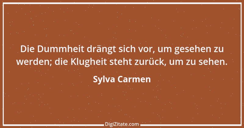 Zitat von Sylva Carmen 1