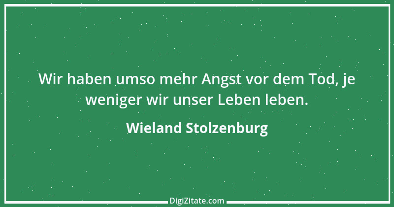 Zitat von Wieland Stolzenburg 1