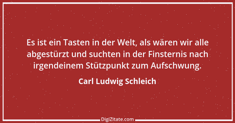 Zitat von Carl Ludwig Schleich 182