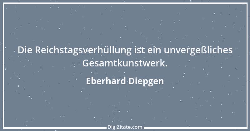 Zitat von Eberhard Diepgen 1