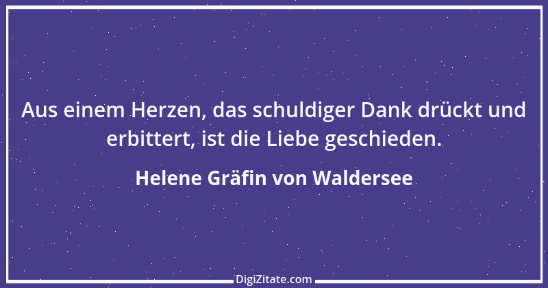 Zitat von Helene Gräfin von Waldersee 84