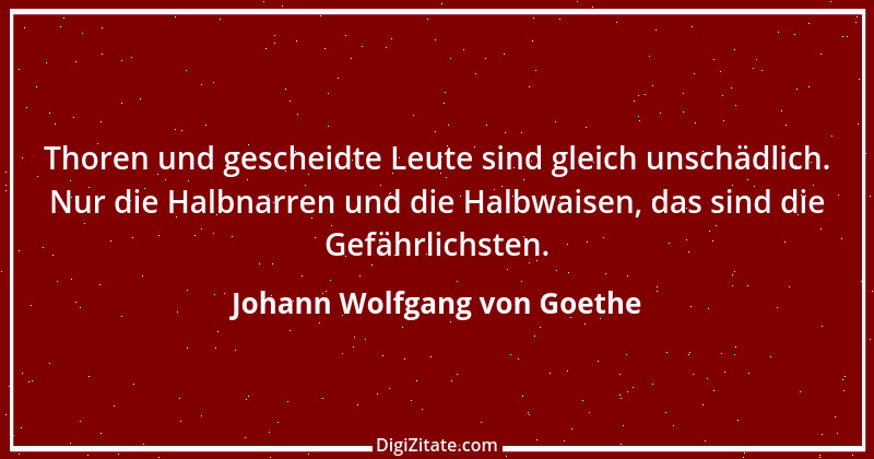 Zitat von Johann Wolfgang von Goethe 3203