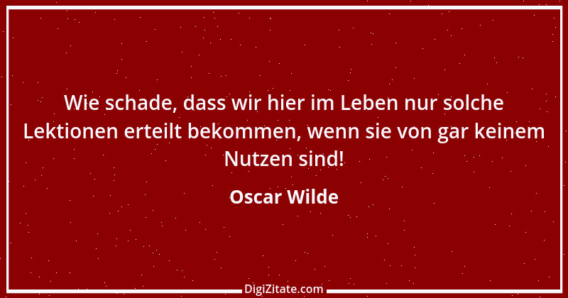 Zitat von Oscar Wilde 1109