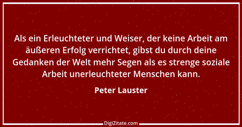 Zitat von Peter Lauster 27