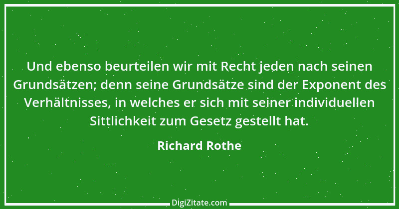 Zitat von Richard Rothe 55