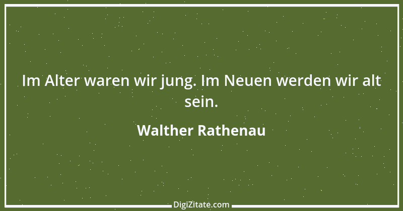 Zitat von Walther Rathenau 8