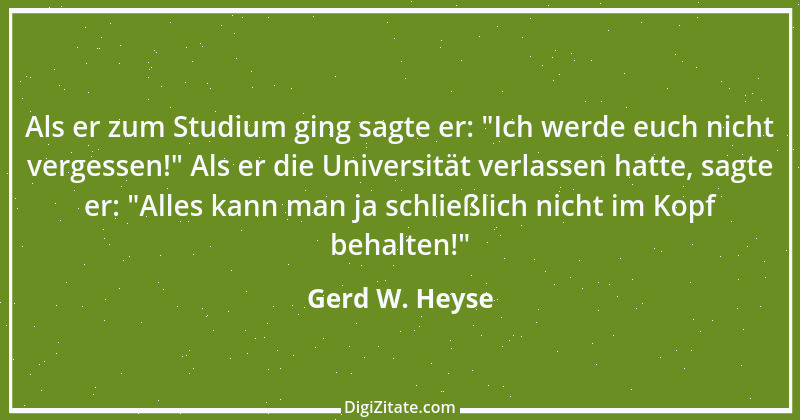 Zitat von Gerd W. Heyse 312