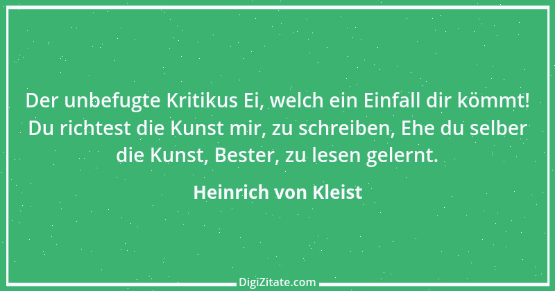 Zitat von Heinrich von Kleist 103