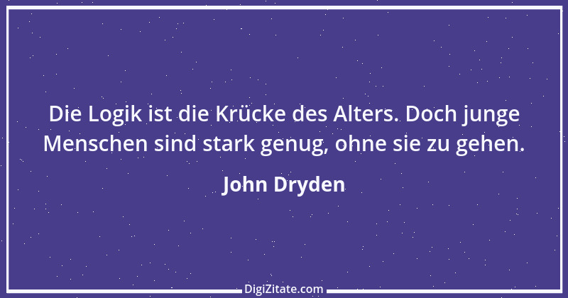 Zitat von John Dryden 2