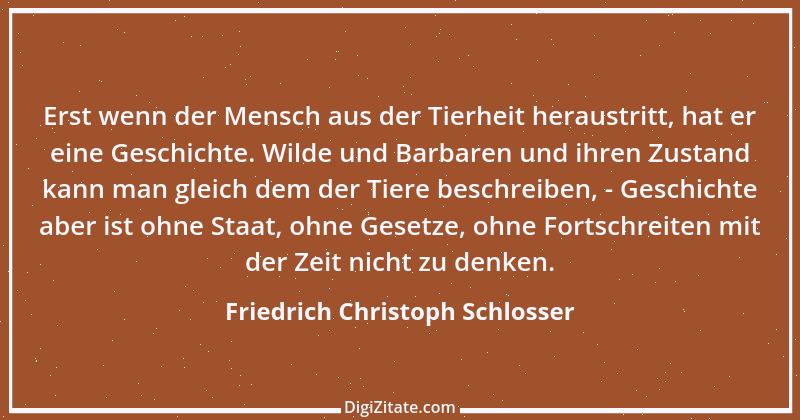 Zitat von Friedrich Christoph Schlosser 9