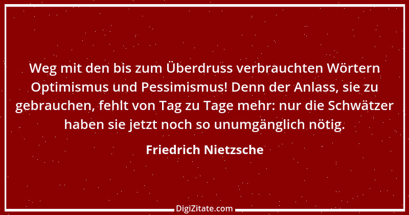 Zitat von Friedrich Nietzsche 1142