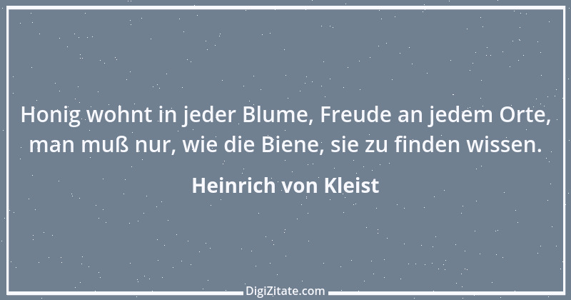 Zitat von Heinrich von Kleist 104