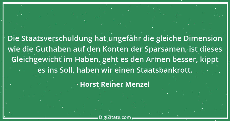 Zitat von Horst Reiner Menzel 15