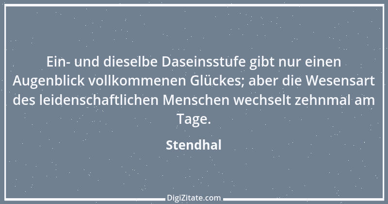 Zitat von Stendhal 175