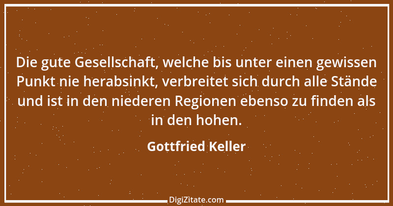 Zitat von Gottfried Keller 21