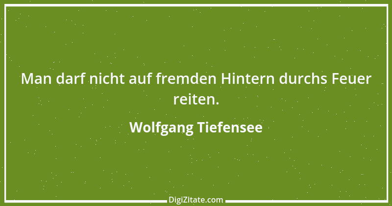 Zitat von Wolfgang Tiefensee 1