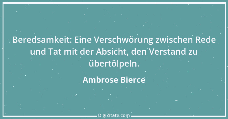 Zitat von Ambrose Bierce 436