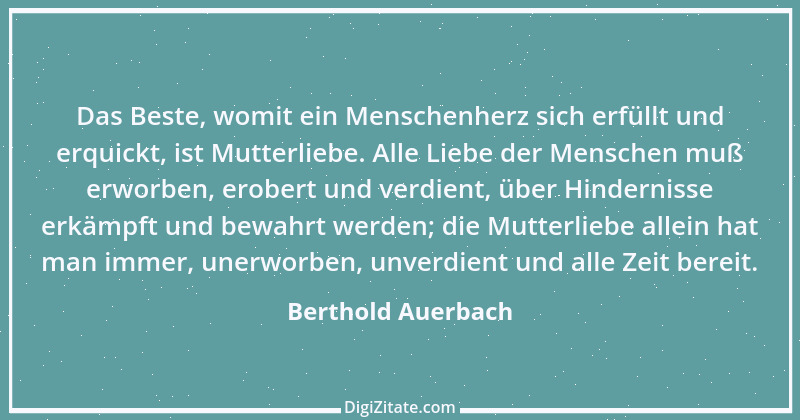 Zitat von Berthold Auerbach 51