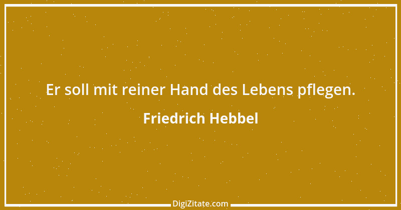 Zitat von Friedrich Hebbel 561