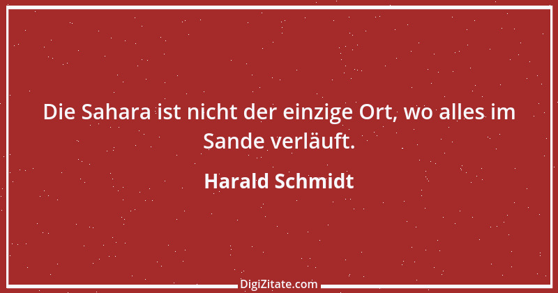 Zitat von Harald Schmidt 524